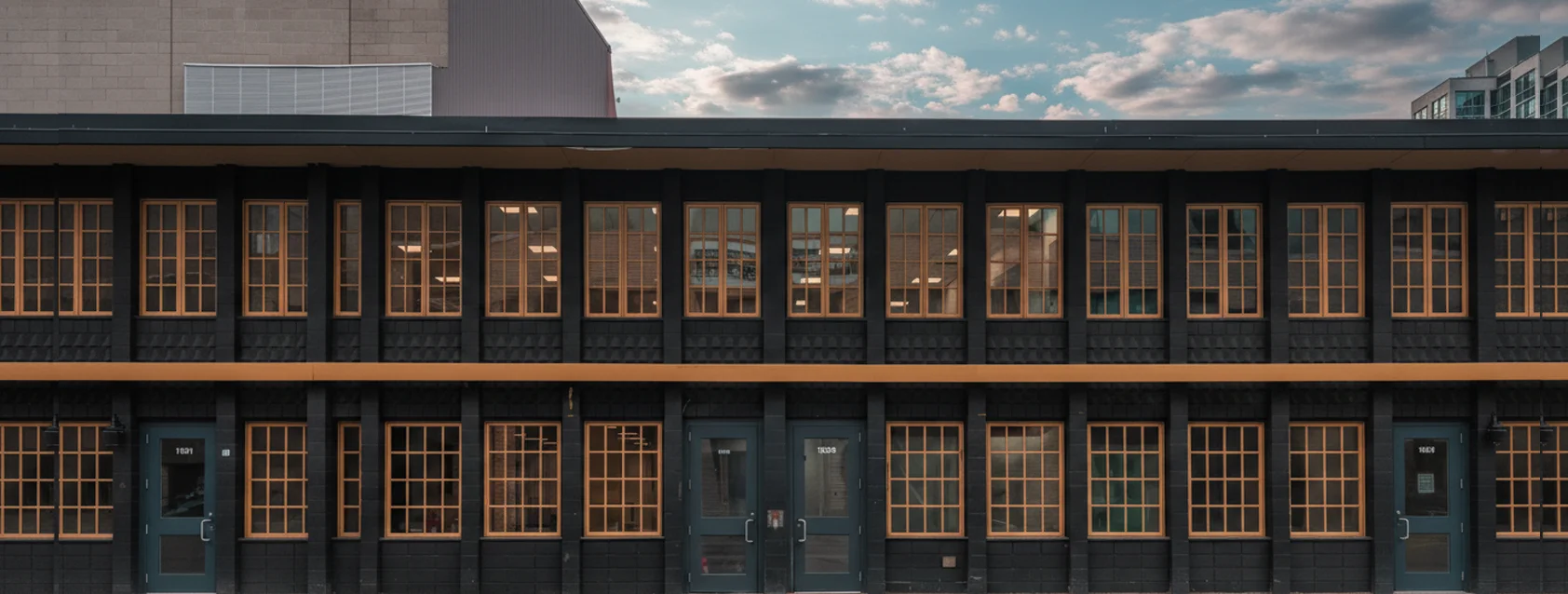 Exterior view of Downtown Masjid Calgary building